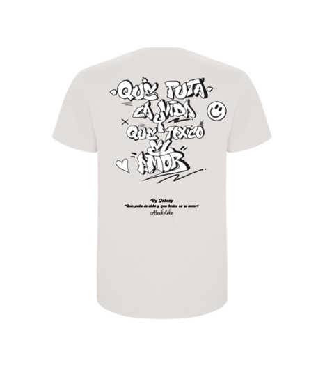 Camiseta "Que puta la vida"